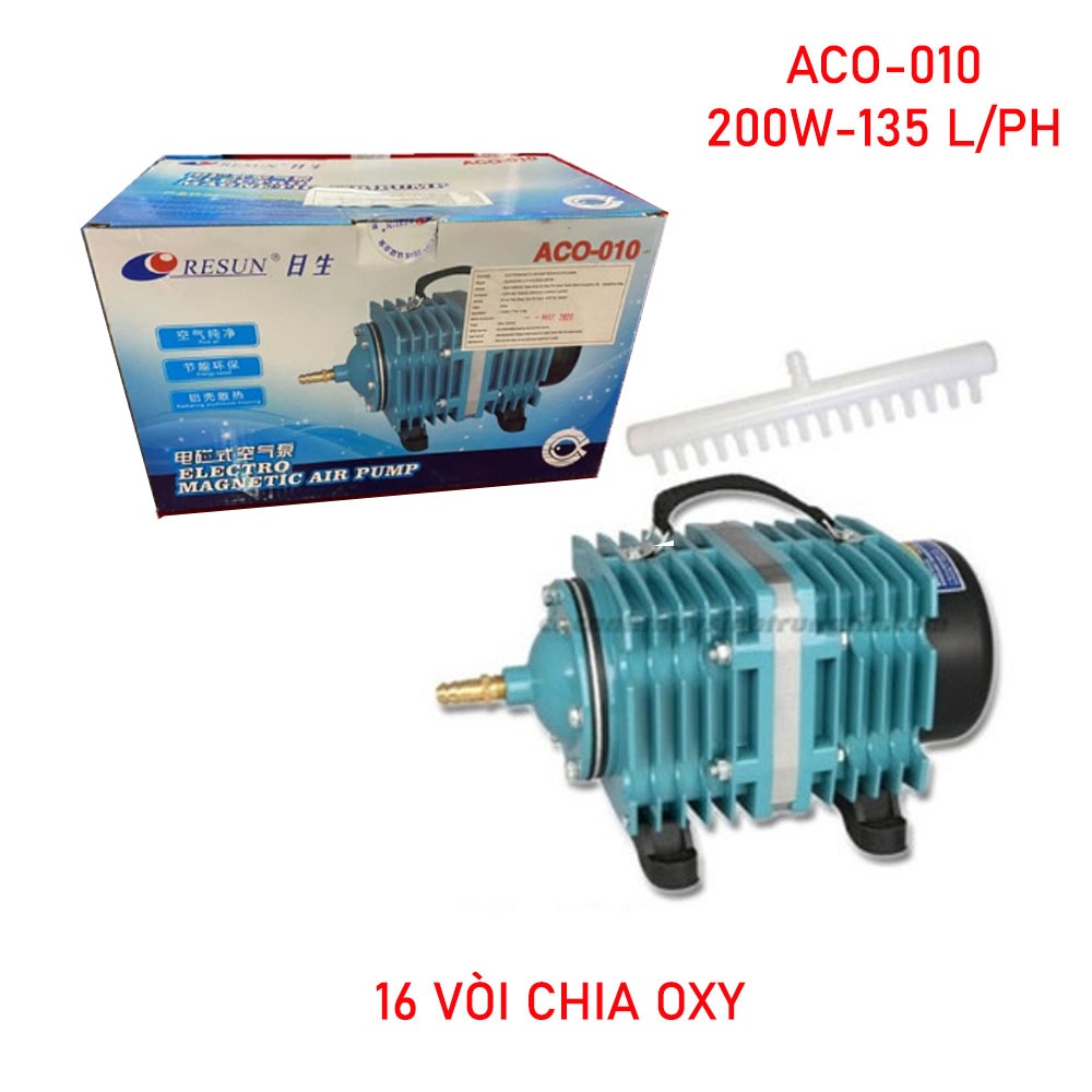 MÁY THỔI OXY CHO HỒ CÁ ACO NHIỀU CÔNG SUẤT TỪ 18W ĐẾN 620W
