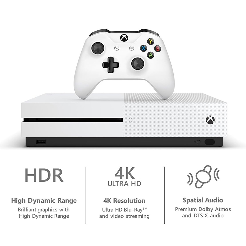 Máy chơi game Xbox One S 500GB MineCraft Bundle