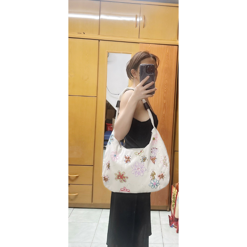 Túi thêu kết cườm xuất nhật