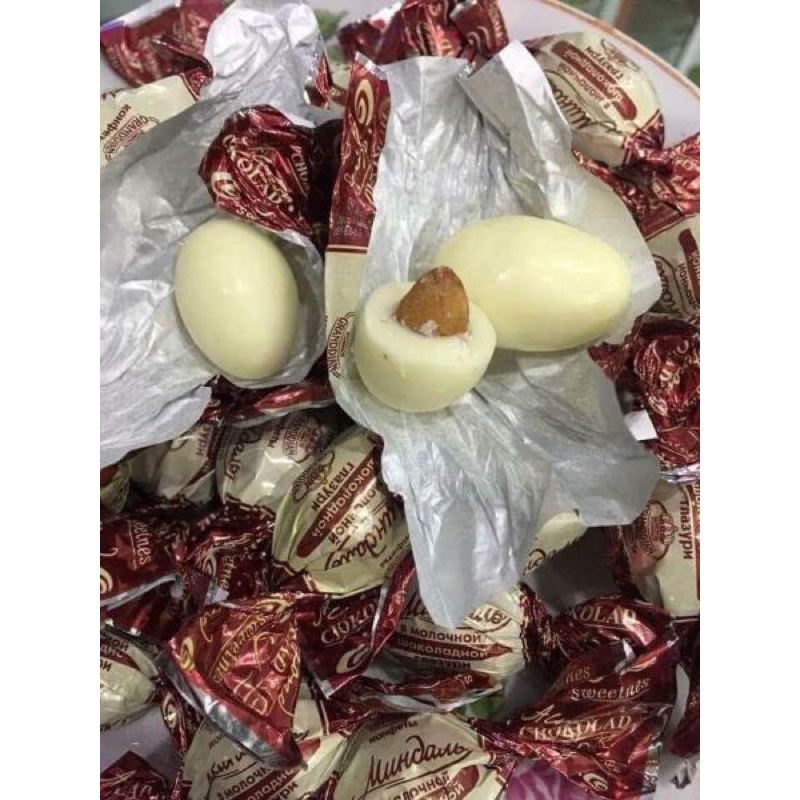 kẹo socola hạnh nhân Nga 450gr