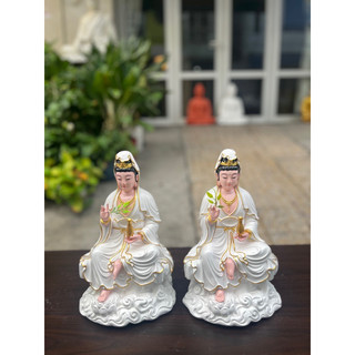 Tôn tượng quán âm tự tại 30cm
