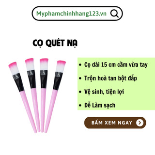 (combo 50) cọ đắp mặt nạ, cọ quét nạ,cọ silicon trộn mặt nạ