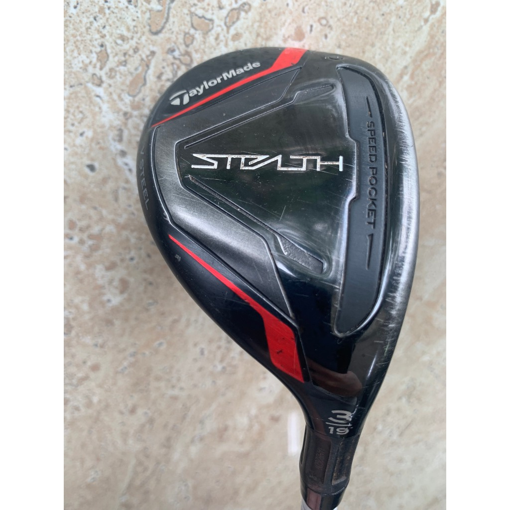 HÀNG SALE LỖ VỐN Gậy Rescue Hybrid Utility Taylormade  Stealth U3/19 CŨ   - Gậy Rescue Taylormade  Stealth 2nd secondhan