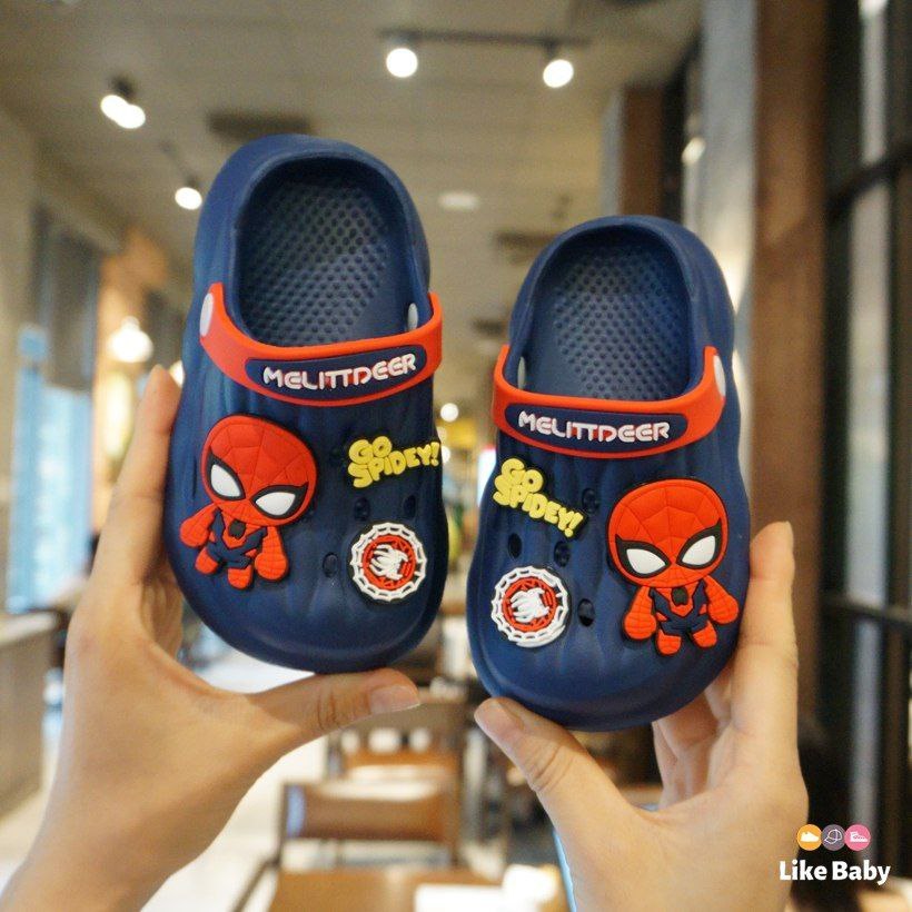 Hàng chuẩn loại 1_ Dép sục cho bé họa tiết Cực Cute, Dép có quai cho bé từ 1-4 tuổi
