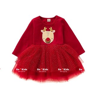 Váy công chúa - Váy đỏ cho bé gái hàng thiết kế từ 10-20kg