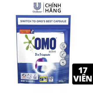 Túi viên giặt tiện lợi omo