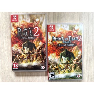 Đĩa Chơi Game Attack On Titan 2 - Nintendo Switch