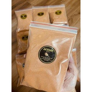Artemia sấy khô, không cần ấp, artemia bột - thức ăn cá cho cá con mới đẻ, cá bảy màu, betta, cá dĩa,....