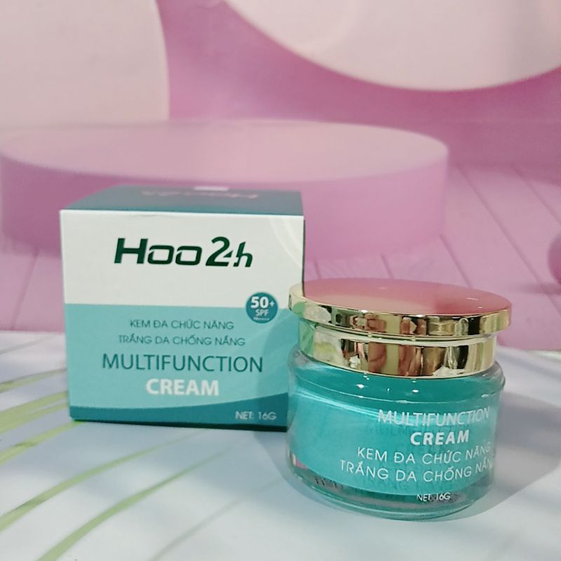 Kem dưỡng trắng da Đa Chức Năng Hoo24h SPF50+ 16g