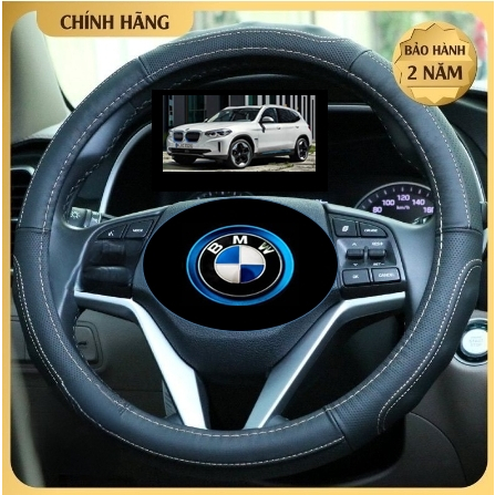 BỌC VÔ LĂNG DA Ô TÔ BMW iX3 CHẤT LIỆU  BẰNG DA CỪU 100% - hàng chính hãng