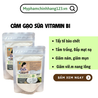 Bột cám gạo sữa nguyên chất làm đẹp dưỡng da,bột cám gạo sữa non