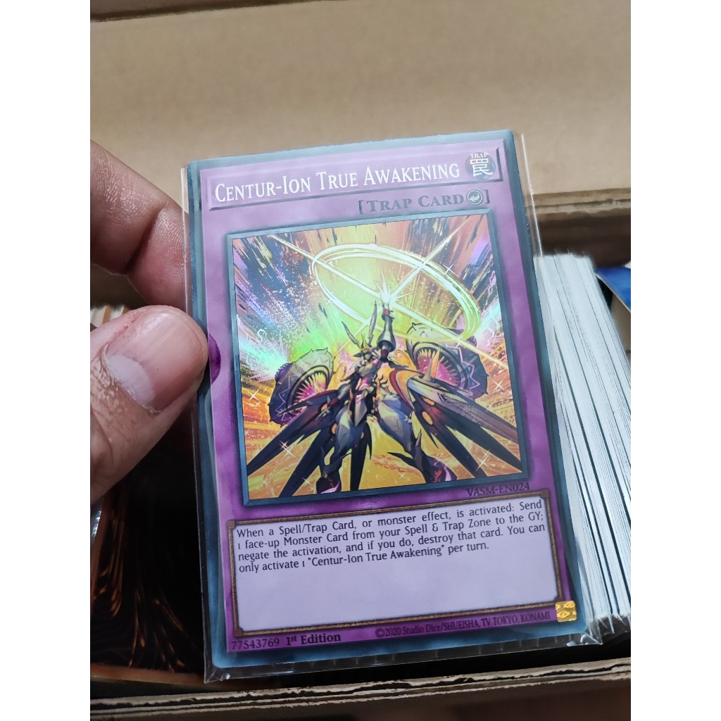 1 lá thẻ bài Centur-Ion True Awakening - VASM-EN024 - Super Rare 1st Edition