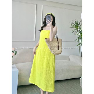 Đầm xô 2 dây form suông