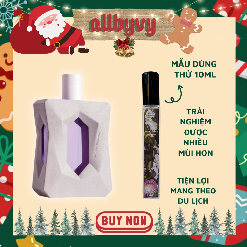 allbyvy | Mẫu thử nước hoa 10ml Ariana Grande God is a woman