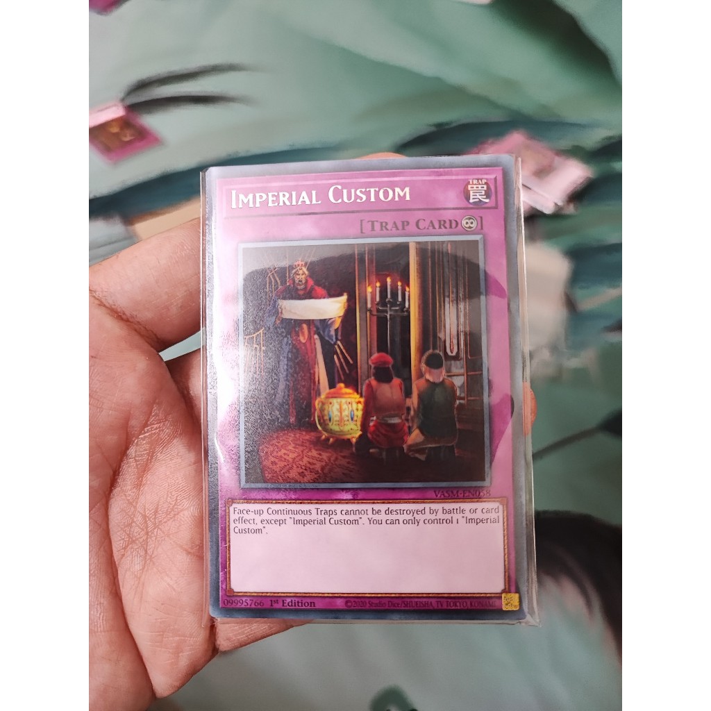 1 lá thẻ bài Imperial Custom - VASM-EN058 - Rare 1st Edition