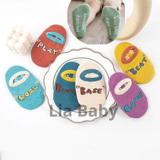 Tất Vớ Cổ Ngắn Chống Trượt Nhiều Màu Sắc Cho Bé Trai Bé Gái (B03)