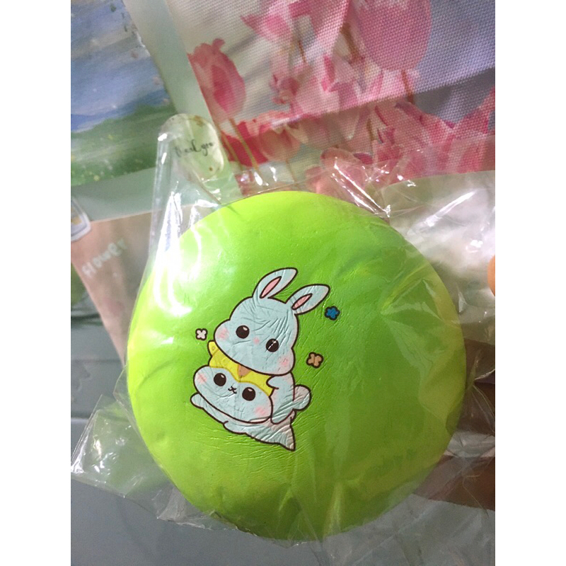 Squishy màn thầu thỏ siu cute