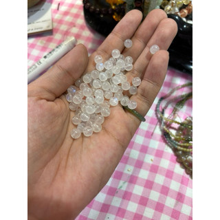 Hạt đá moonstone 5,6-6,3mm làm HandMade,DIY