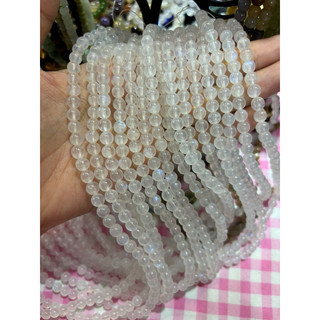 Hạt đá moonstone 5,6-6,3mm làm HandMade,DIY