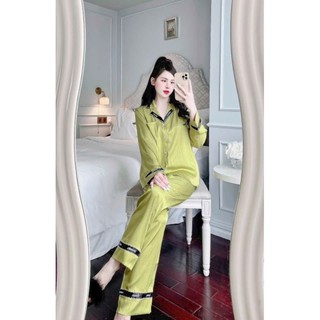 Pijama lụa xước (100% xước) loại 1