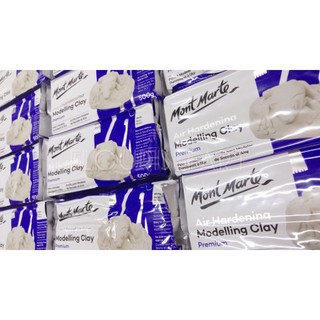 Đất sét tự khô mont marte premium air hardening modelling 100g/500g