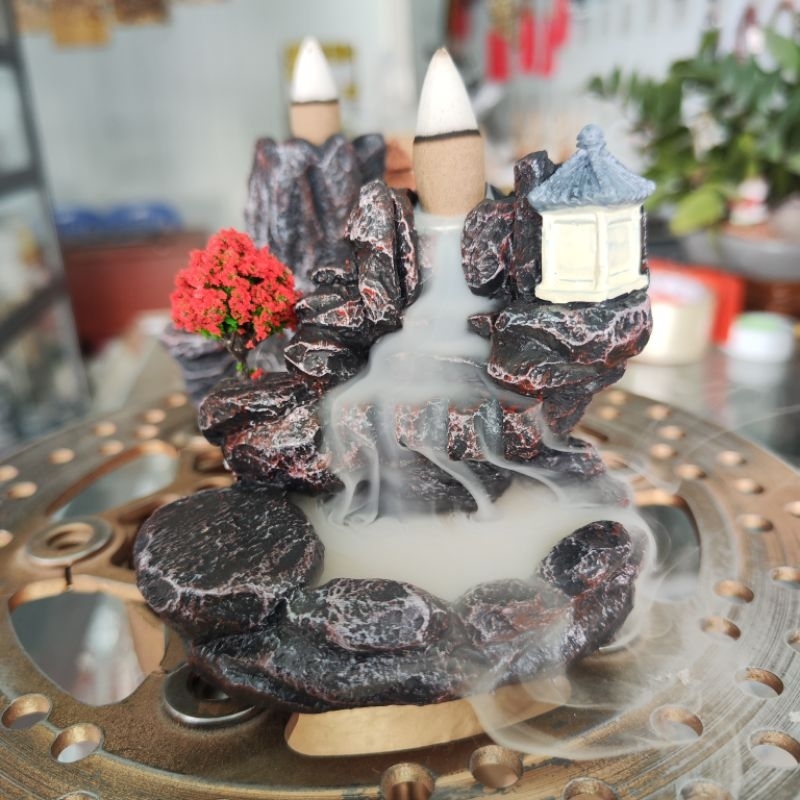 Thác Khói Trầm Hương Thác Khói Ngược Tiểu Cảnh