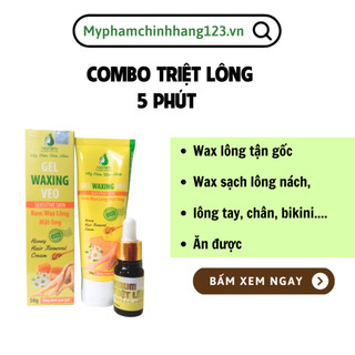 Kem Tẩy Lông Ngân Bình Tặng kèm Serum triệt lông vĩnh viễn 100ml dành cho da nhạy cảm