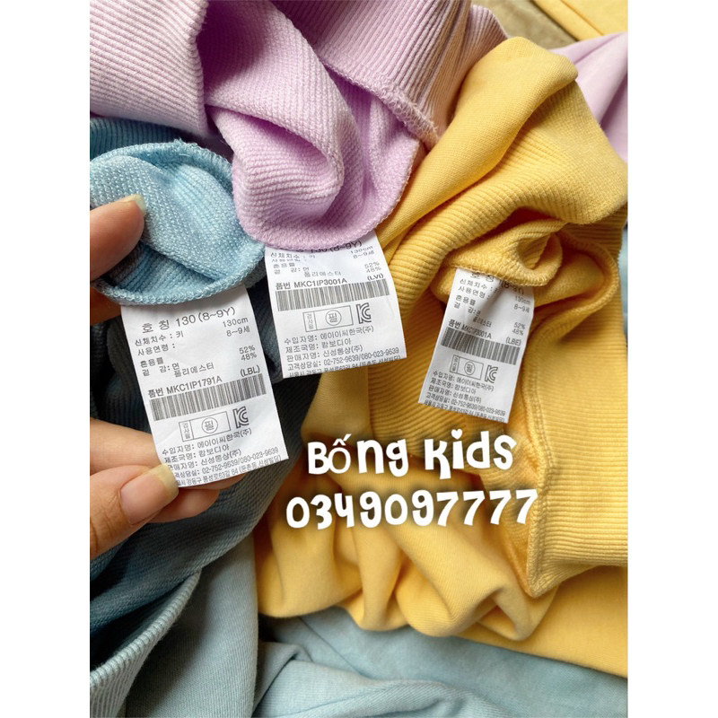 Bộ Nỉ Bé Trai & Bé Gái In Chữ Basic Topten Kids