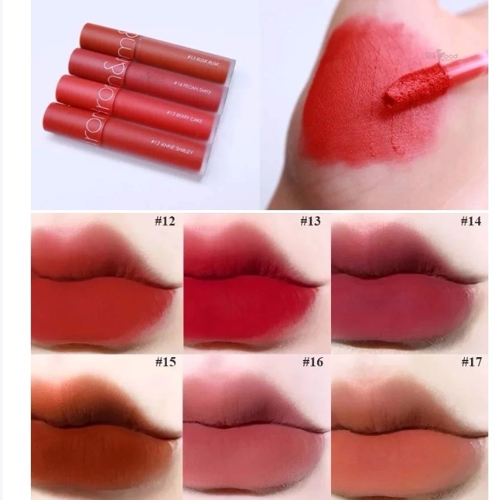 SON KEM ROMAND ZERO VELVET TINT - MẪU MỚI