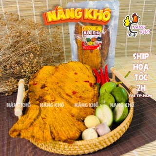 Khô bò miếng loại 1 siêu ngon | 100 gr | Đồ ăn vặt Nàng Khô