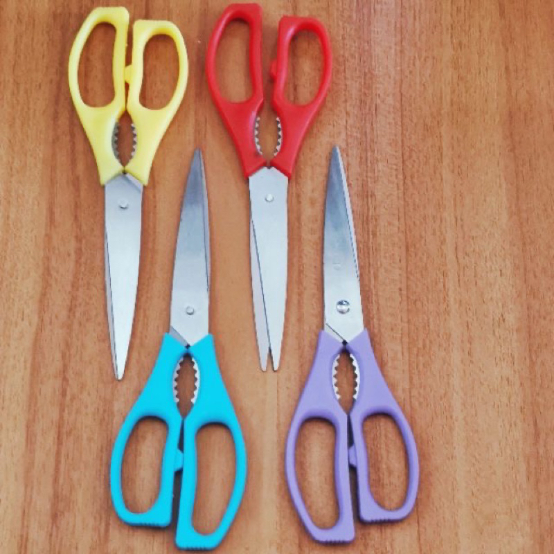Kéo cắt thịt, cắt rau củ quả, hành tỏi ớt ,kéo cán nhựa 23cm