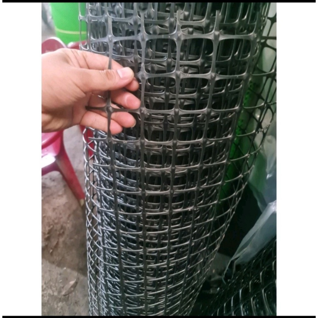 Cao 1m dài 5 mét , mắt 2cm, mắt 3cm lưới nhựa dẻo nguyên sinh-lưới rào vườn-lưới quây chuồng gà-làm sàn vịt-quây lan can
