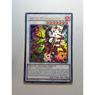 [ Dưa Hấu Yugioh ] Lá bài thẻ bài Odd Eyes Meteorburst Dragon – ultra Rare - Tặng bọc bài nhựa bảo quản