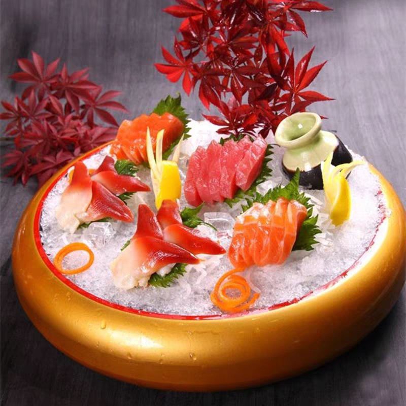 Khay bày sashimi sushi/Khay nhựa bày sashimi/Thố bày sashimi/Khay bày hải sản