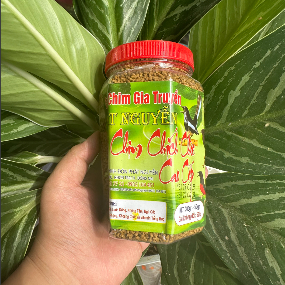 Thức ăn, cám chim chích chòe Phát Nguyễn - 350gr