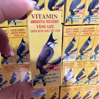 Combo 10 chai tặng 1 chai vitamin chim cảnh Vitamin Rockemin