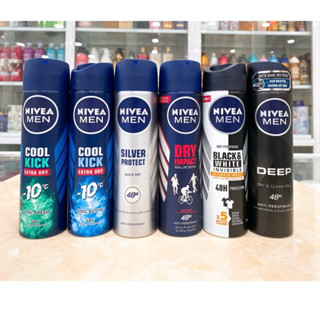 Dete Mới- Xịt Khử Mùi Nam NIVEA MEN -Chính Hãng Công Ty 150ml