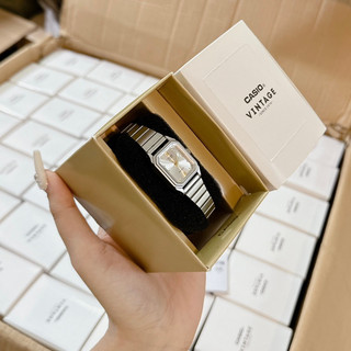 2746 Đồng hồ Casio bạc vintage fullbox