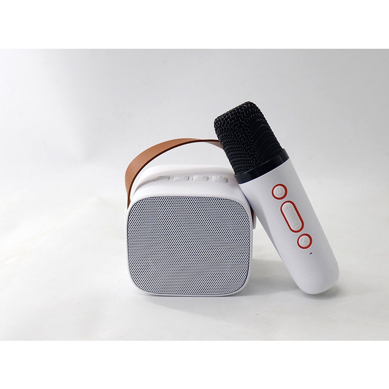 Loa Bluetooth Không Dây Mini, Loa Karaoke Xách Tay Bluetooth Mini Nhỏ Gọn Kèm 1 Mic hát