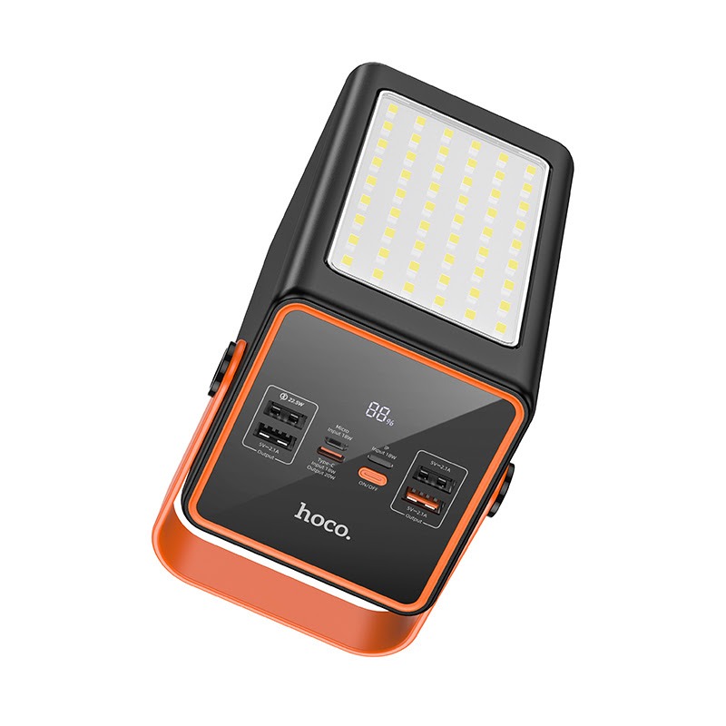 Pin sạc dự phòng tích hợp đèn LED 90000mAh 22.5W Hoco J107