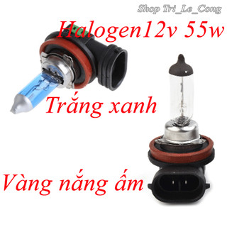Bóng Đèn Pha Cos đầu trước Halogen dây tóc sợi đốt chiếu sáng 12v 55w H1 H4 HB3 HB4 H7 H11 9005 9006 xe hơi ô tô