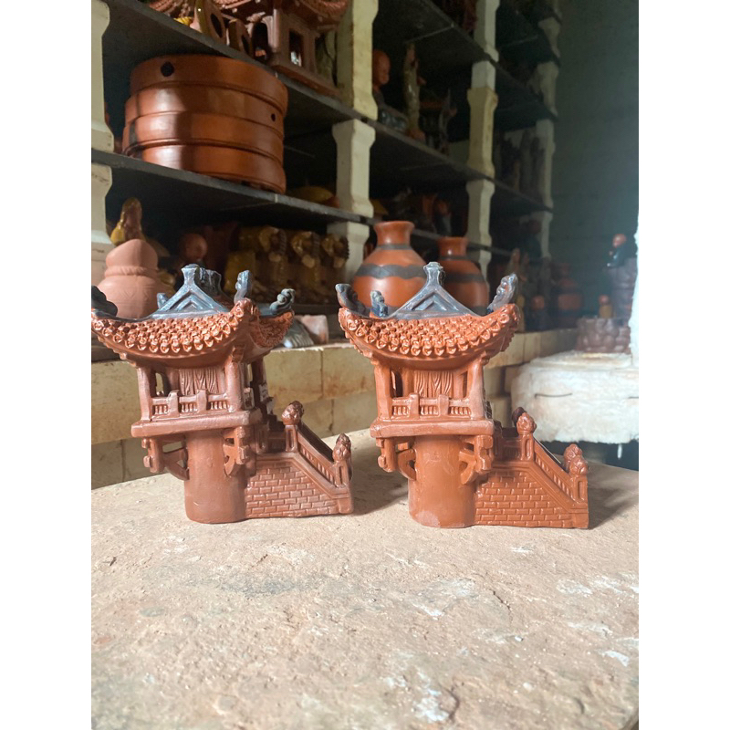 Tiểu cảnh chùa một cột, tiểu cảnh bon sai, bể cá hòn non bộ