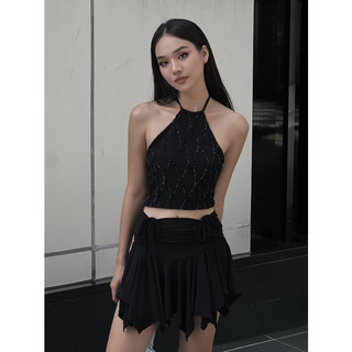 MÌ - ÁO KIỂU CỔ YẾM - JESSI TOP