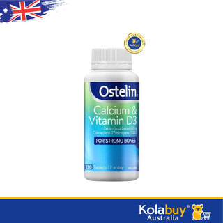 Viên uống canxi bầu Úc Ostelin Calcium & Vitamin D3 130 viên