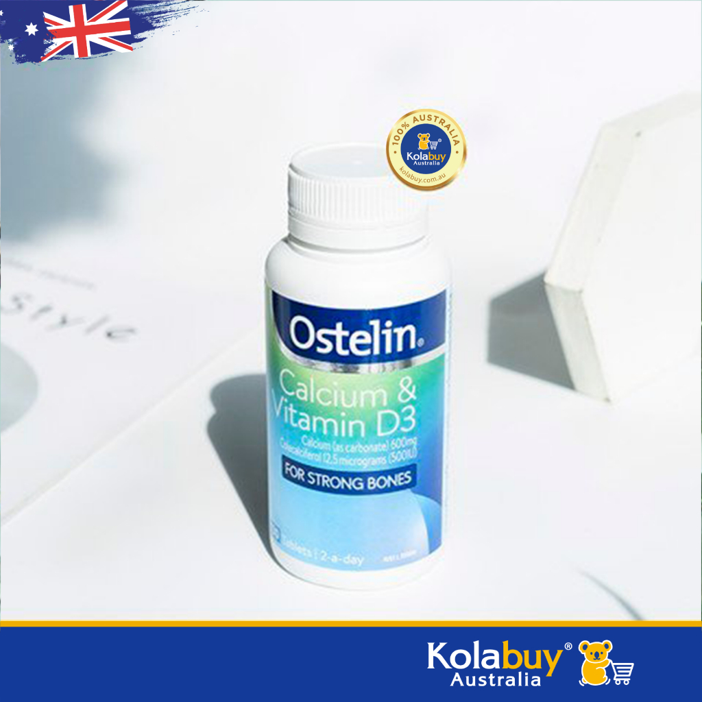 Canxi bầu Ostelin Calcium & Vitamin D3 130 viên của Úc