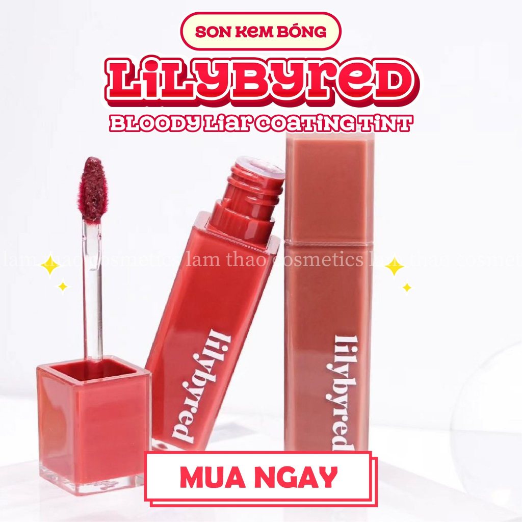 Son Kem Bóng Lilybyred Bloody Liar Coating Tint