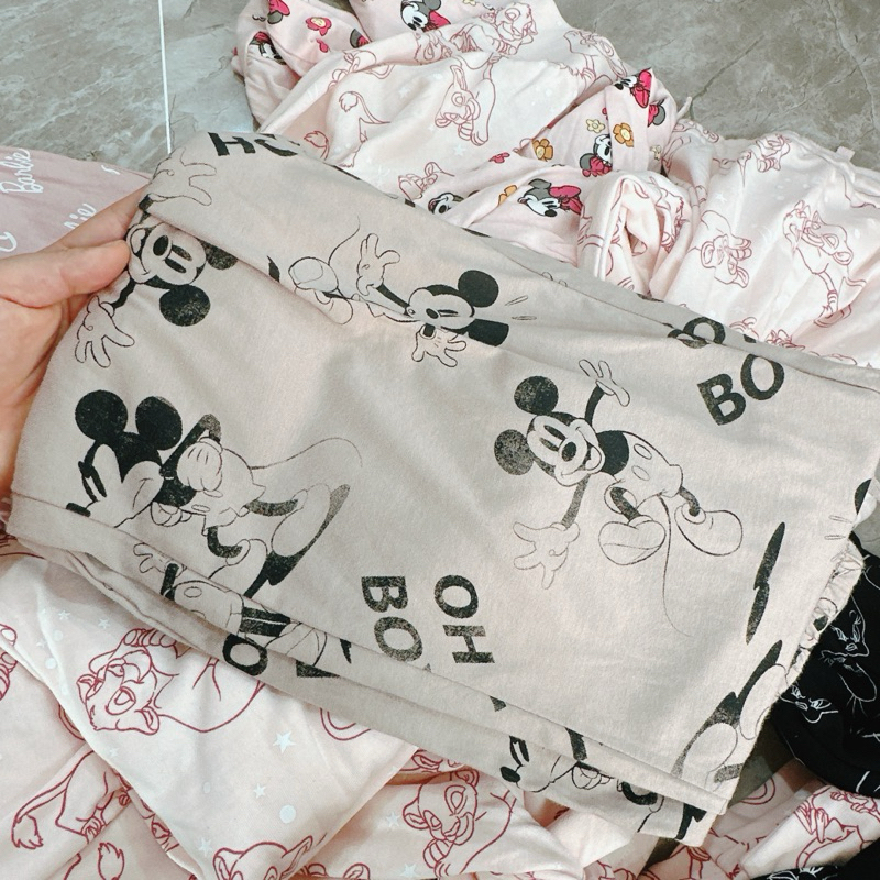 Quần cotton nữ mặc nhà