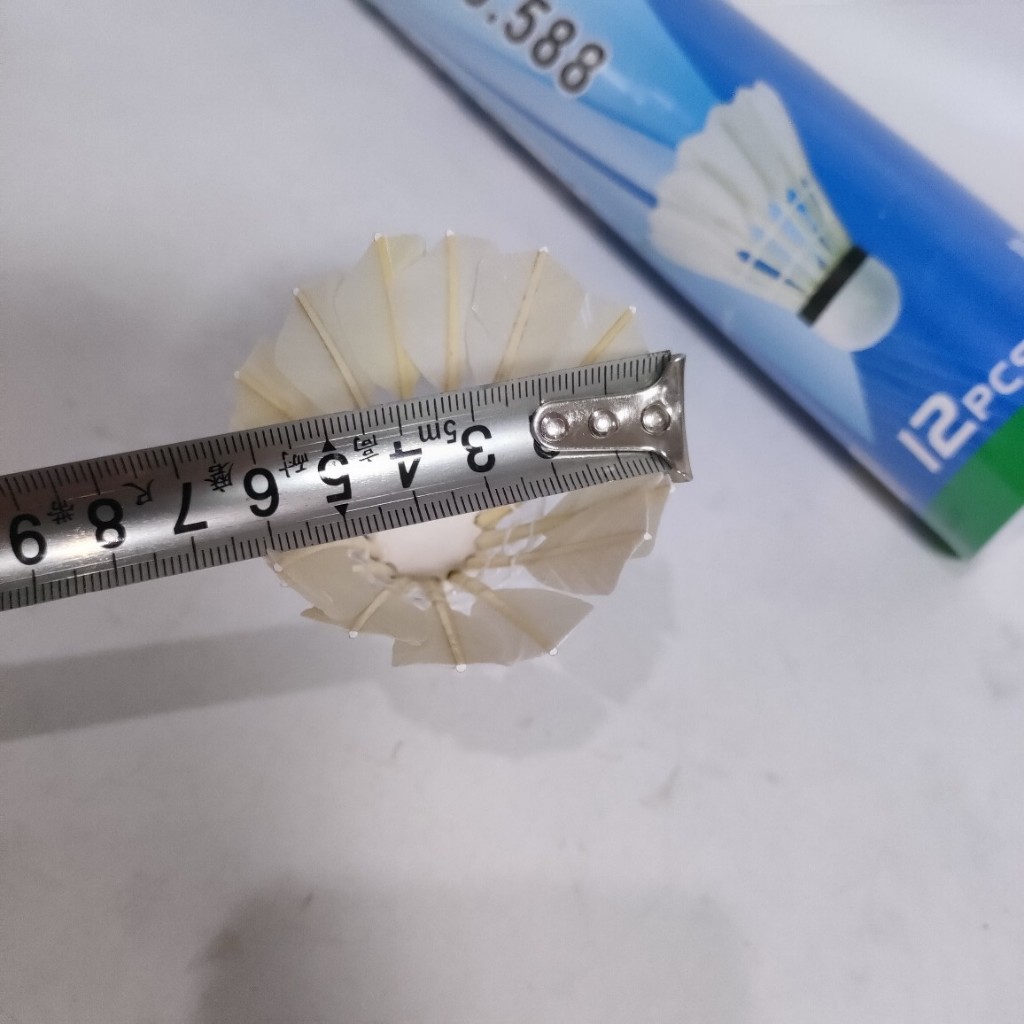 Ống 12 quả cầu lông vũ amusi no.588