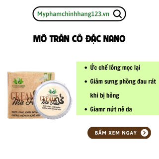 Kem mỡ trăn nano đa năng, giảm rát bỏng,rạn,nứt gót chân,viên da, triệt lông vĩnh viễn