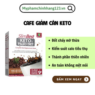 Cà phê giảm cân SLIM BEST đốt cháy mỡ thừa giảm cân an toàn giảm bụng , đùi, bắp tay, bắp chân